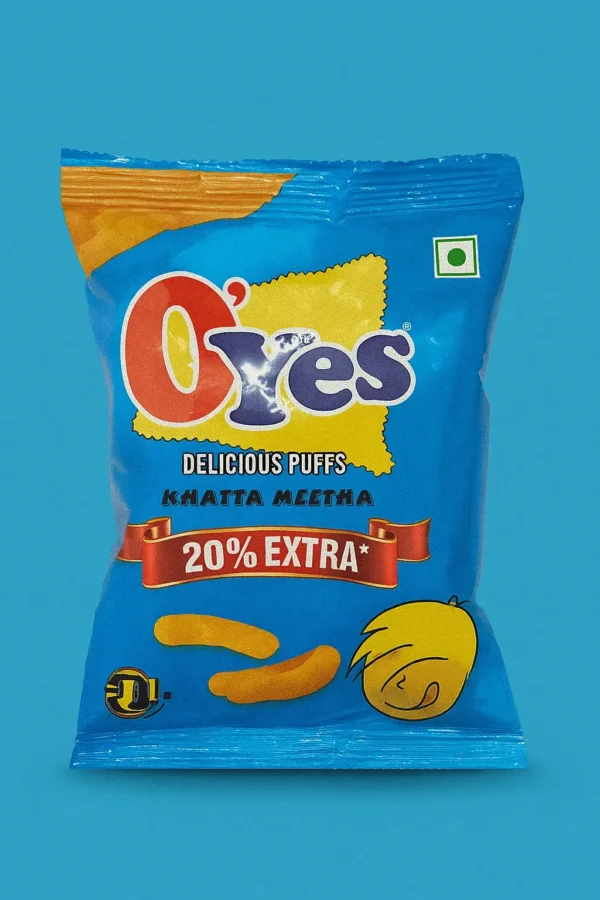 OYes Delicious Puffs Khatta Meetha [ Big pack ]