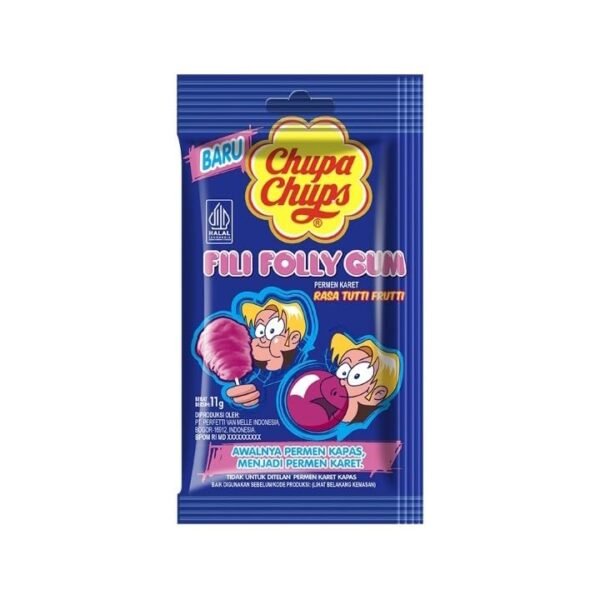 Fili Folly Gum Tutti Fruity Flavour Cotton Candy