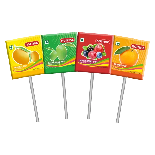NUTRINE Lollipops [ Pack of 6 ]