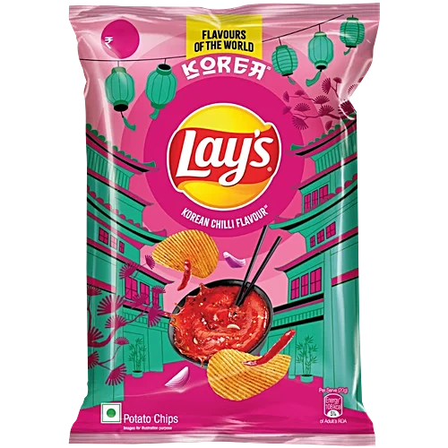 Lay's Korean Chilli Potato [ Big Pack ]