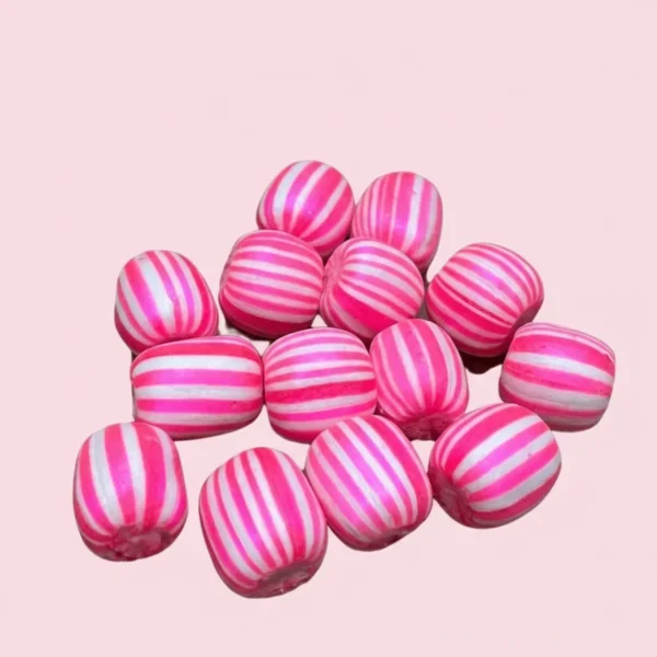 Gulabo  Candy [ Pink Stripped Candy Balls ] [Pack of 10]