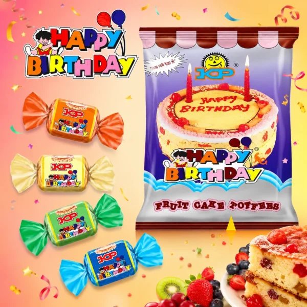 Happy Birthday Toffee  [ Pack of 20 ]